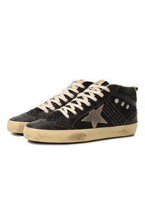 Комбинированные кеды Mid Star Golden Goose Deluxe Brand