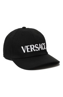 Хлопковая бейсболка Versace