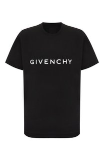 Хлопковая футболка Givenchy