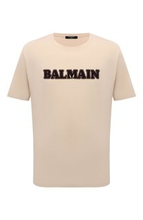 Хлопковая футболка Balmain