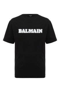 Хлопковая футболка Balmain