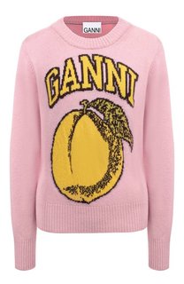 Шерстяной свитер Ganni