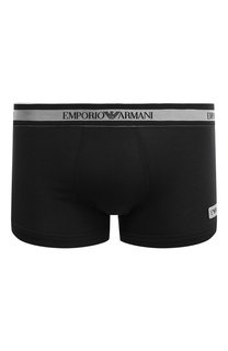 Хлопковые боксеры Emporio Armani