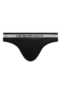 Хлопковые брифы Emporio Armani