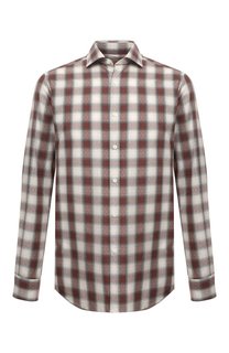 Хлопковая рубашка Zegna
