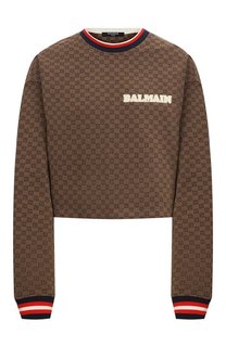 Хлопковый свитшот Balmain