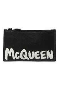 Кожаный футляр для кредитных карт Alexander McQueen