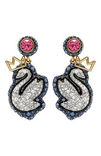 Серьги Pop Swan Swarovski