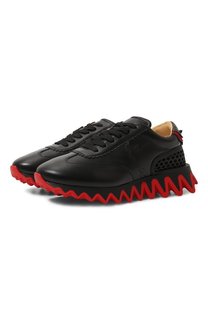 Кожаные кроссовки Loubishark Christian Louboutin