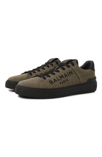 Текстильные кеды B-Court Balmain