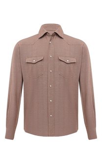Джинсовая рубашка Corneliani