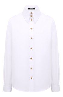 Хлопковая рубашка Balmain