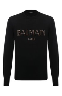 Шерстяной свитер Balmain