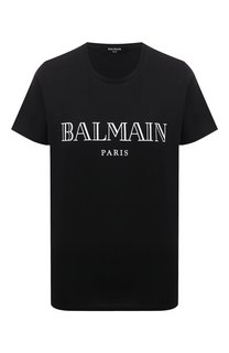 Хлопковая футболка Balmain