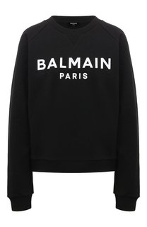 Хлопковый свитшот Balmain