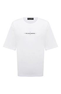 Хлопковая футболка Dolce & Gabbana