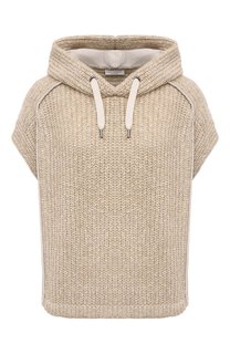 Жилет из шерсти и кашемира Brunello Cucinelli