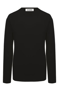 Лонгслив из хлопка и кашемира Jil Sander