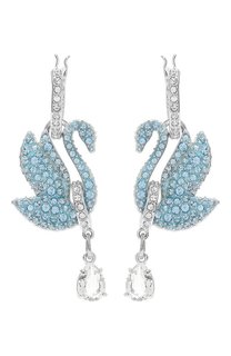 Серьги Swan Swarovski
