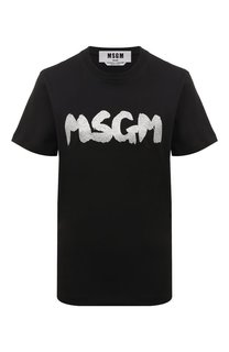 Хлопковая футболка MSGM