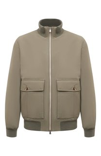 Утепленный бомбер Brunello Cucinelli
