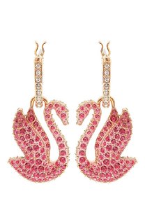 Серьги Swan Swarovski