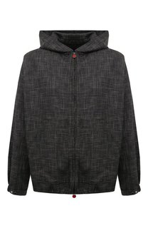 Куртка из шерсти и шелка Kiton