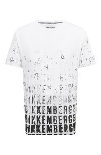 Хлопковая футболка Dirk Bikkembergs