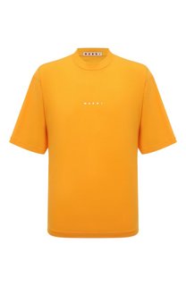 Хлопковая футболка Marni