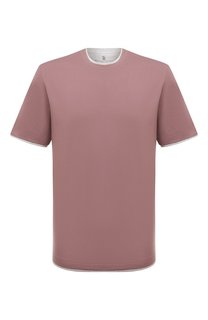 Хлопковая футболка Brunello Cucinelli
