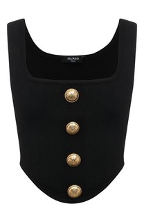 Топ из вискозы Balmain