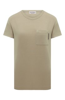 Хлопковая футболка Brunello Cucinelli