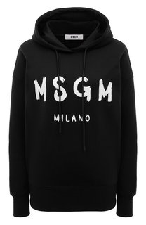 Хлопковое худи MSGM