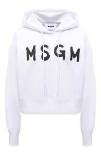 Хлопковое худи MSGM