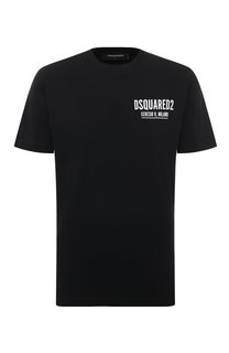 Хлопковая футболка Dsquared2