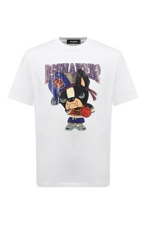 Хлопковая футболка Dsquared2