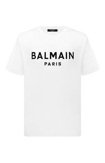 Хлопковая футболка Balmain