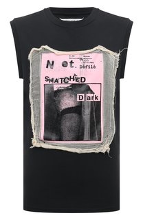 Хлопковая майка Maison Margiela