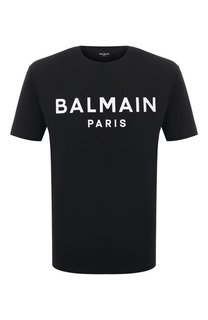 Хлопковая футболка Balmain