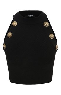 Топ из вискозы Balmain