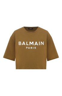 Хлопковая футболка Balmain