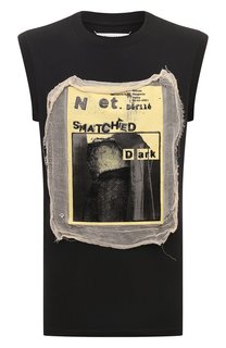 Хлопковая майка Maison Margiela