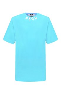 Хлопковая футболка MSGM