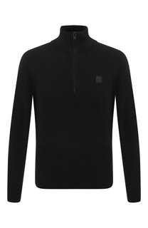 Джемпер из хлопка и кашемира BOSS