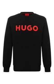 Хлопковый свитшот HUGO