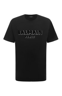 Хлопковая футболка Balmain