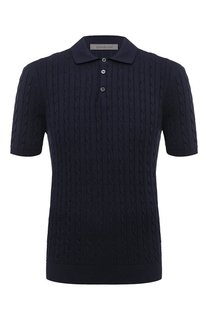 Поло из хлопка и кашемира Corneliani