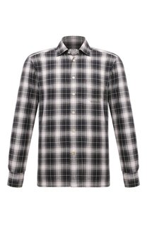 Хлопковая рубашка Kiton