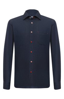 Хлопковая рубашка Kiton