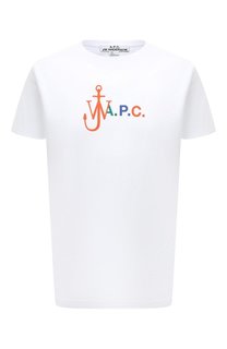 Хлопковая футболка A.P.C.